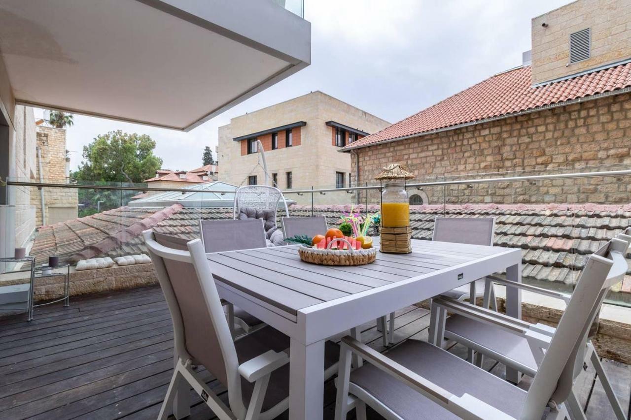 King David Residence Luxury 4 Bd/Pool/Gym/Parking Kudüs Dış mekan fotoğraf
