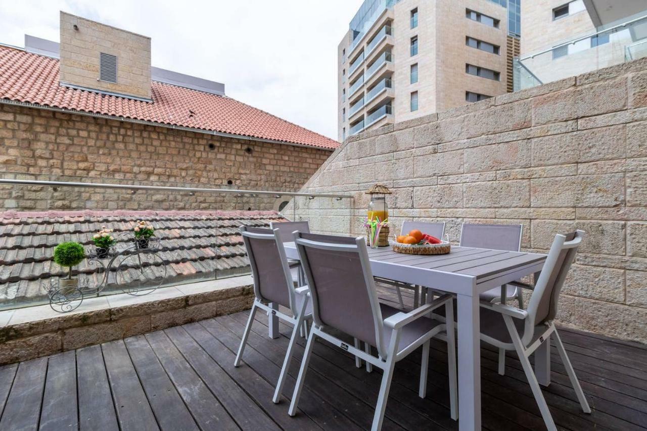 King David Residence Luxury 4 Bd/Pool/Gym/Parking Kudüs Dış mekan fotoğraf